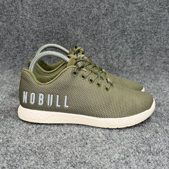 NOBULL Outwork Shoes Women's 7 Green Athleitc Low Lace Cross Training Sneakers - Picture 1 of 11
